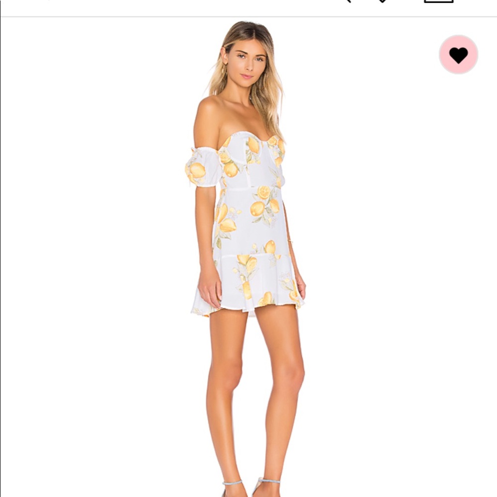 For love and lemons lemonade mini dress